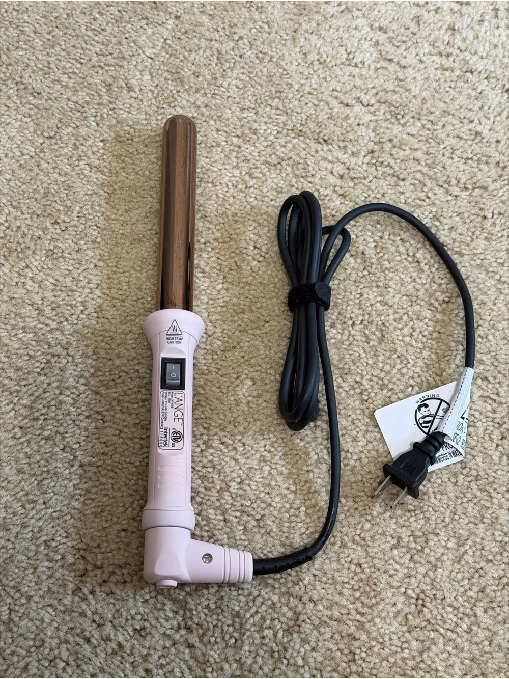 L’ange Ondule’ Lange Ondule 25mm Titanium Curling Wand 1” EUC